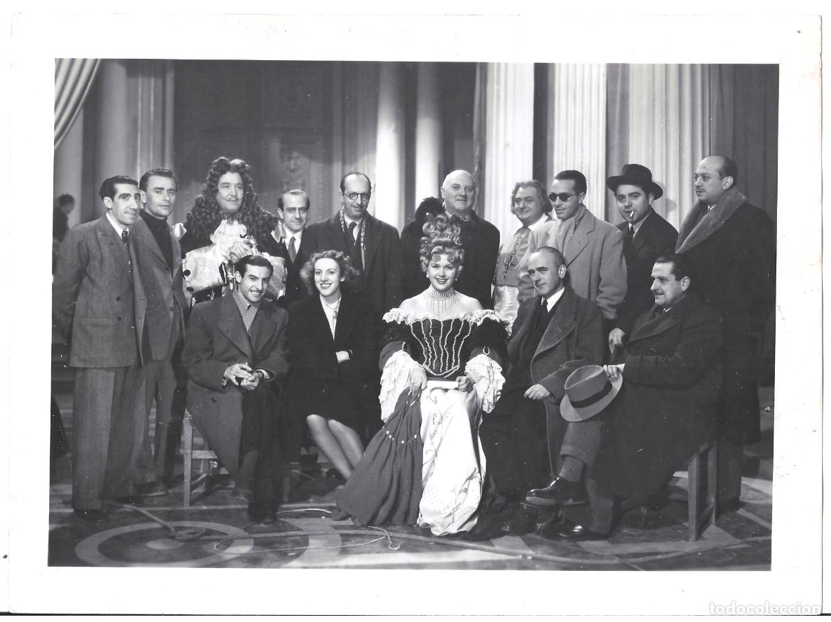 Cine: FJC 0949 ANA MARISCAL MARIA ISBERT LADO ESPANTALEON PRINCESA URSINOS FOTO B/N ORIG ESP F BALLESTEROS