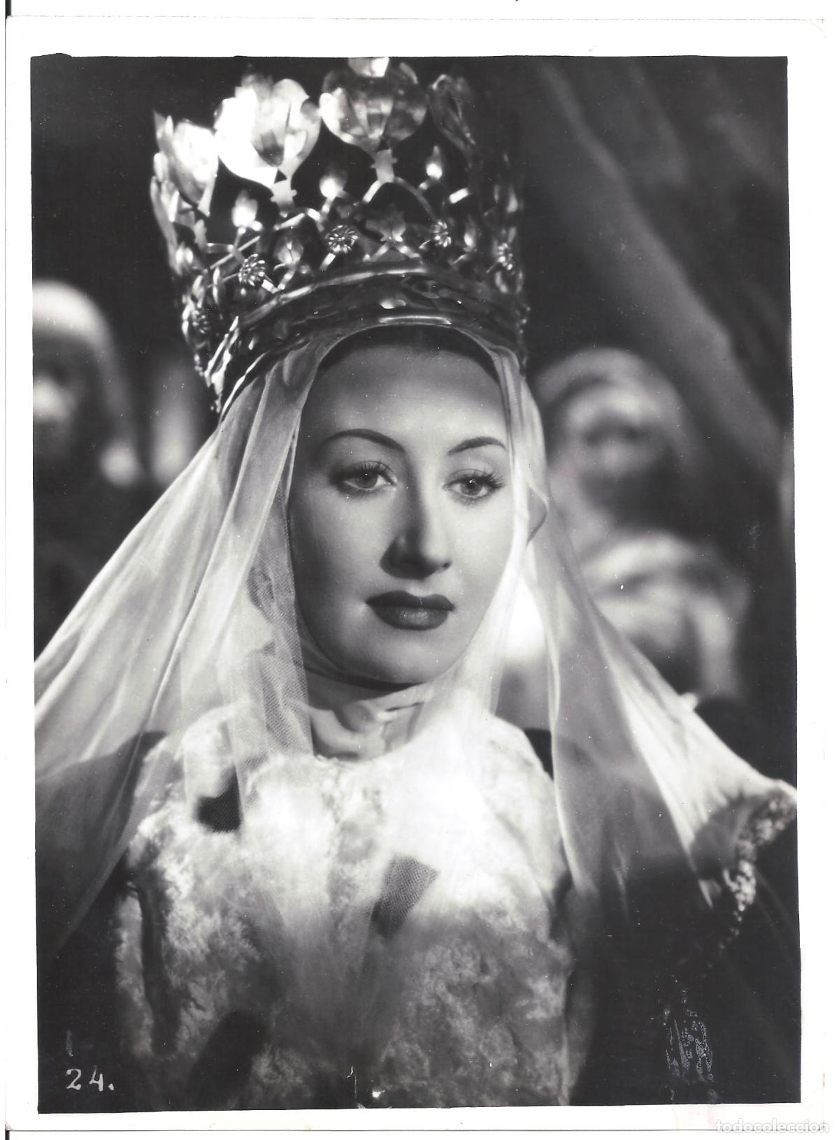 Cin&eacute;ma: FJC 0955 LINA YEGROS FUENTEOVEJUNA FOTO B/N ORIGINAL ESPA&Ntilde;OLA