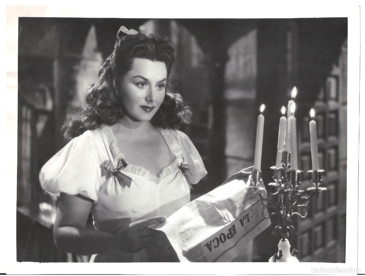 Cine: FJC 0975 PAOLA BARBARA LA PRODIGA FOTO B/N ORIGINAL ESPA&Ntilde;OLA FOTOGRAFO ORTAS
