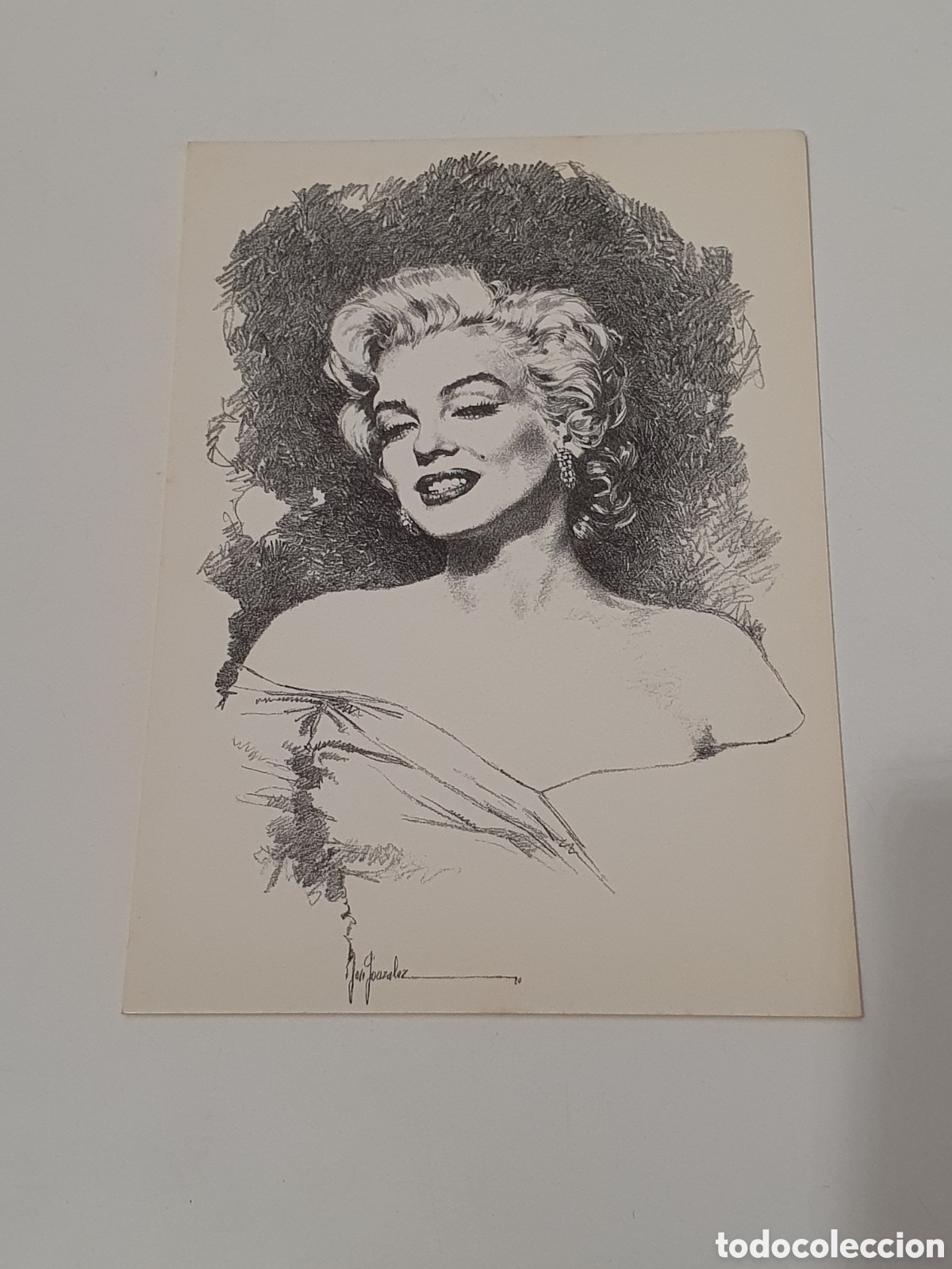 Cine: Postal-84. Marilyn Monroe, 6 - N&deg;.26, Pepe Gonz&aacute;lez - Norma Editorial - Sin Circular.