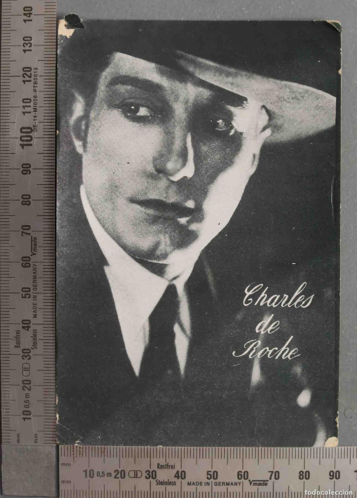 Kino: TARJETA. CROMO. CHARLES DE ROCHE