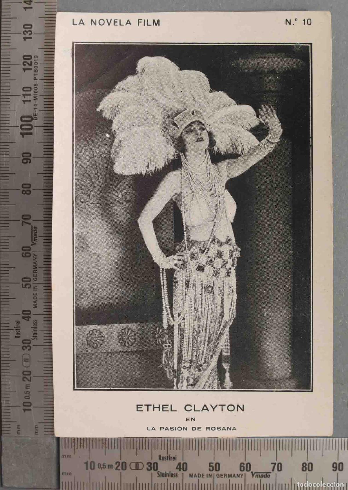 Kino: TARJETA. CROMO. LA NOVELA FILM ETHEL CLAYTON