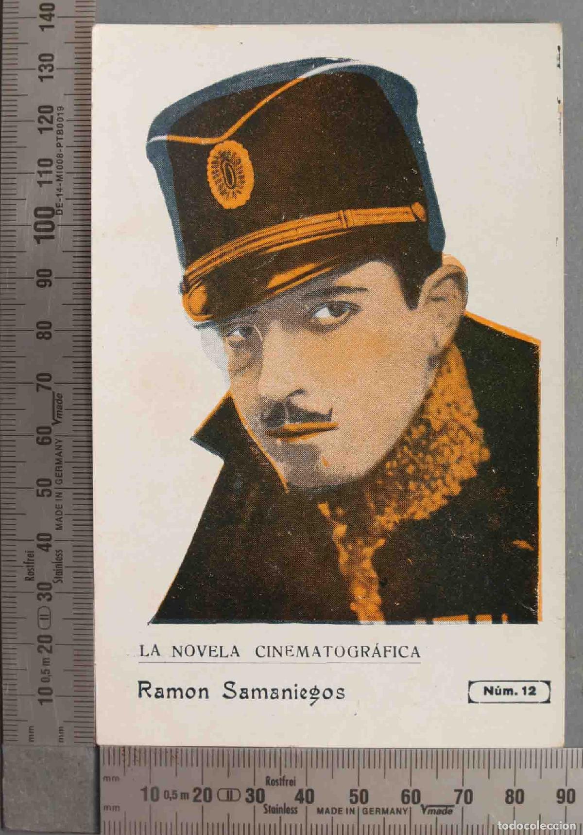 Kino: TARJETA. CROMO. NOVELA SEMANAL CINEMATOGR&Aacute;FICA RAMON SAMANIEGOS
