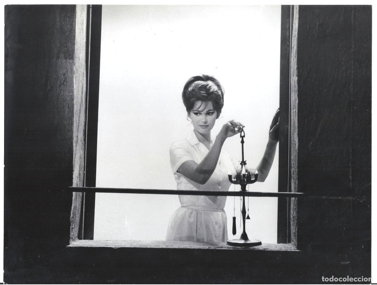 Cine: F35311 CLAUDIA CARDINALE FOTO B/N ORIGINAL ESPA&Ntilde;OLA