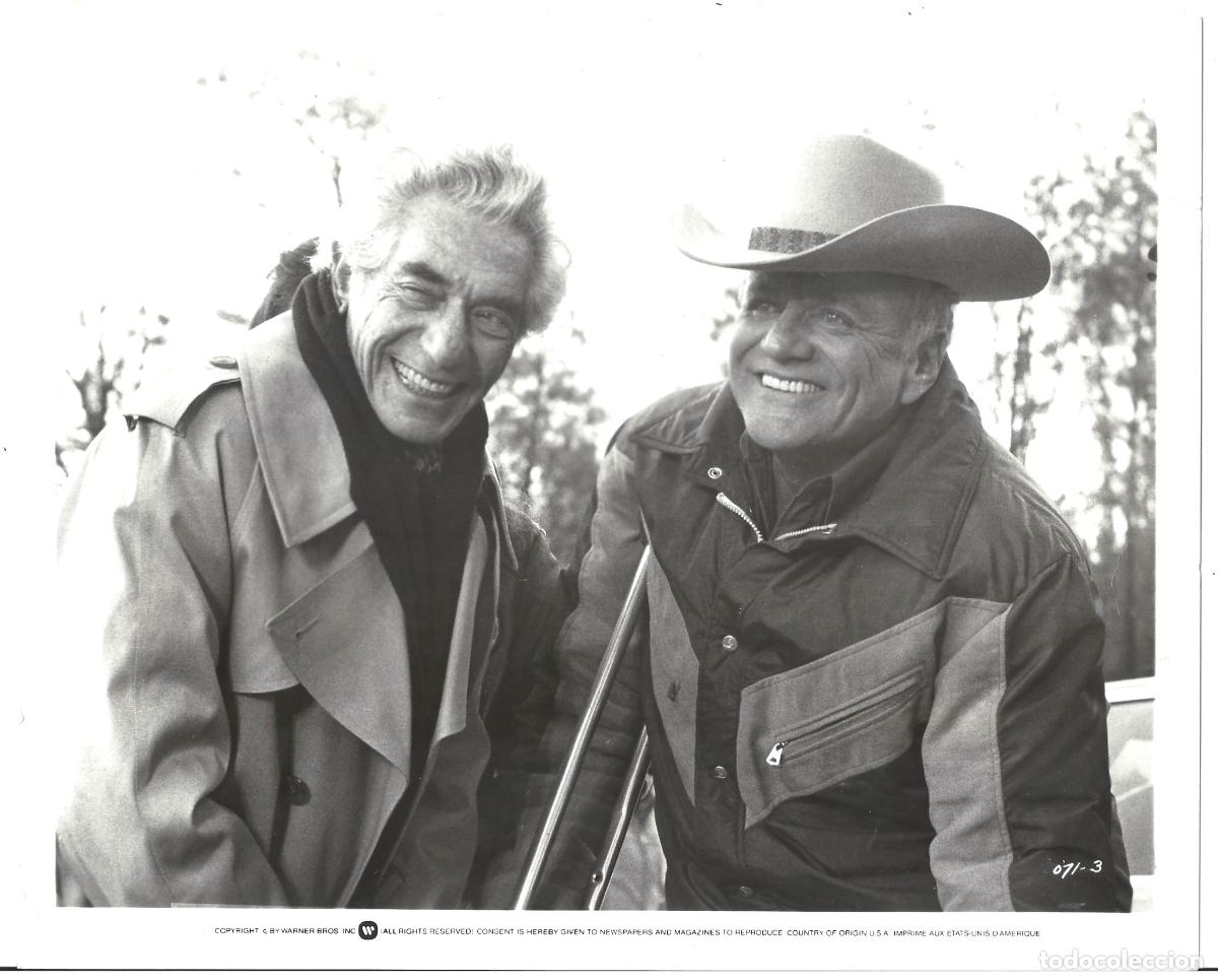 Cine: F35346 BRIAN KEITH JOHN MARLEY FOTO B/N ORIGINAL AMERICANA