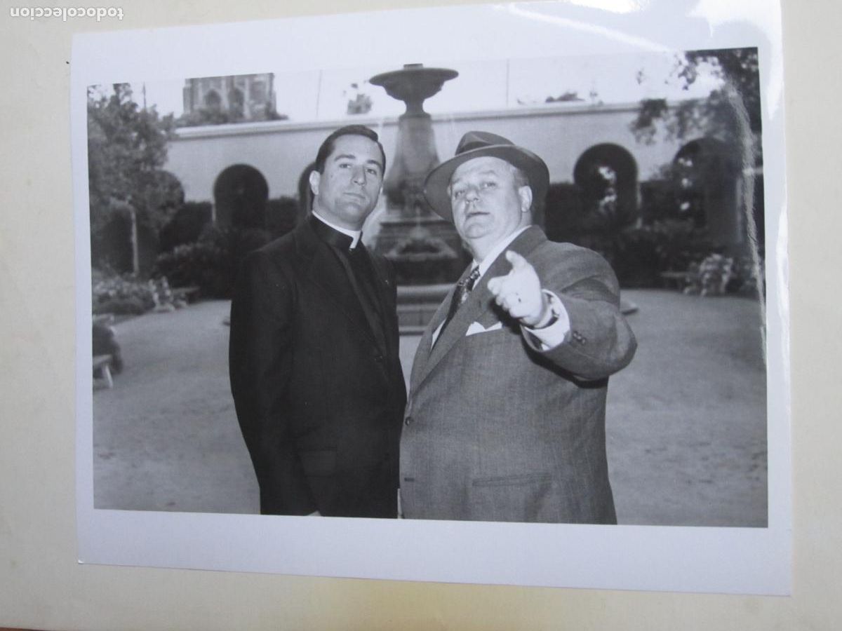 Cine: confesiones verdaderas - foto original b/n - robert de niro charles durning true confessions
