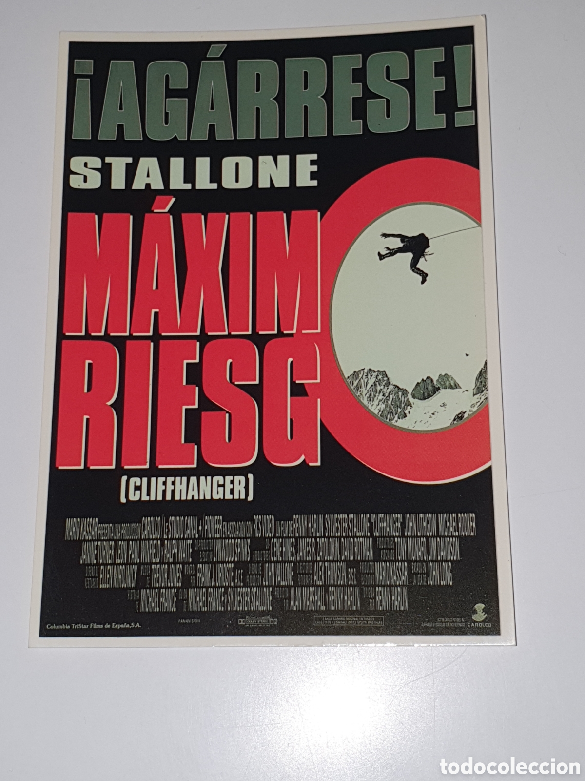 Cine: Postal - 200. M&aacute;ximo Riesgo - Sylvester Stallone - 862 - Sin Circular.