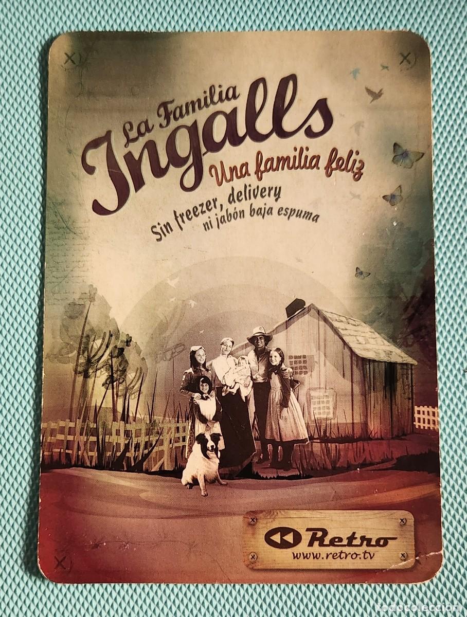 Cine: LA FAMILIA INGALLS Michael Landon POSTAL 2006 Canal TV &rdquo;RETRO&rdquo; Argentina