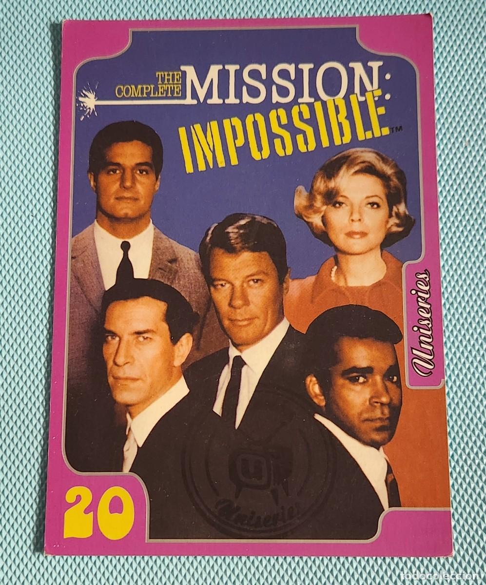 Cine: MISSION IMPOSSIBLE - Leonard Nimoy POSTAL 2000 Canal TV UNISERIES Argentina