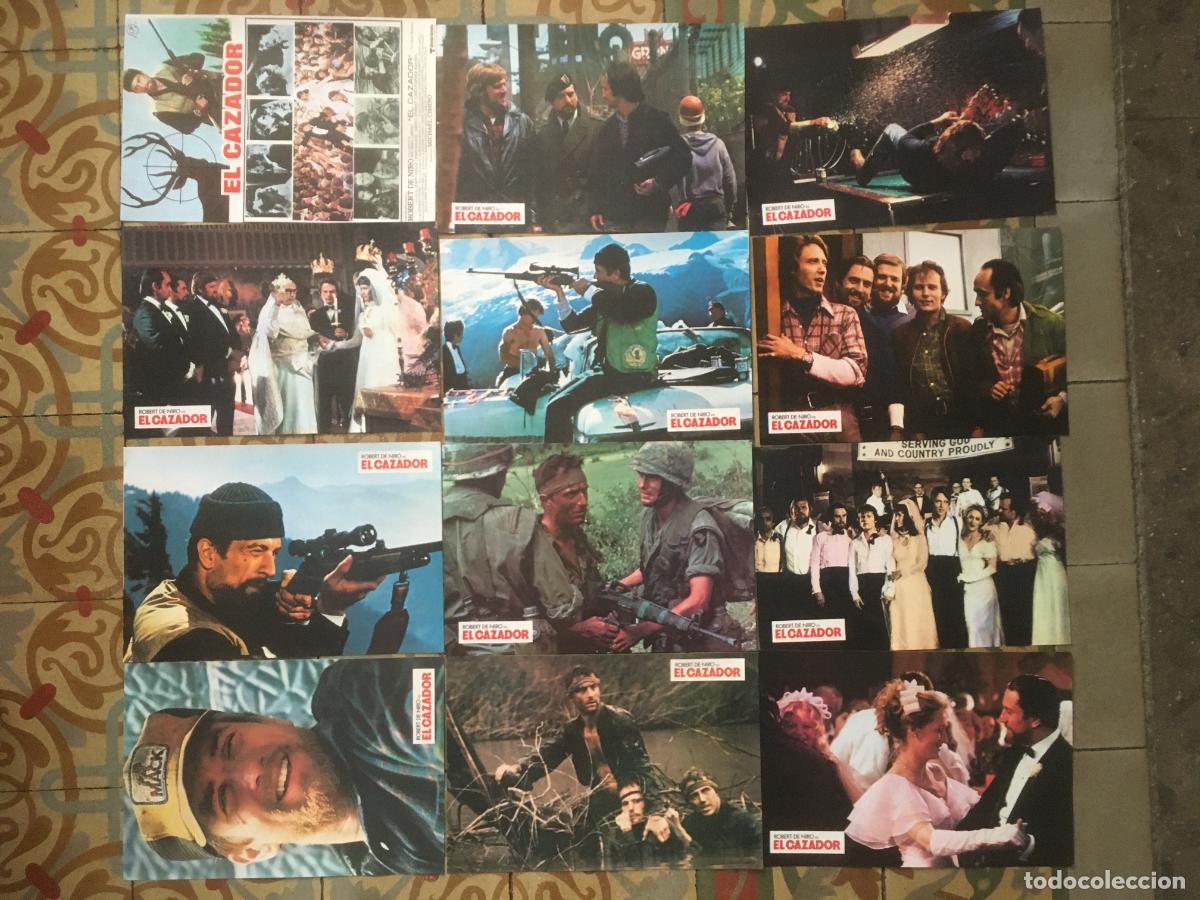 Cine: el cazador the deer hunter robert de niro christopher walken 12 fotocromos originales estreno