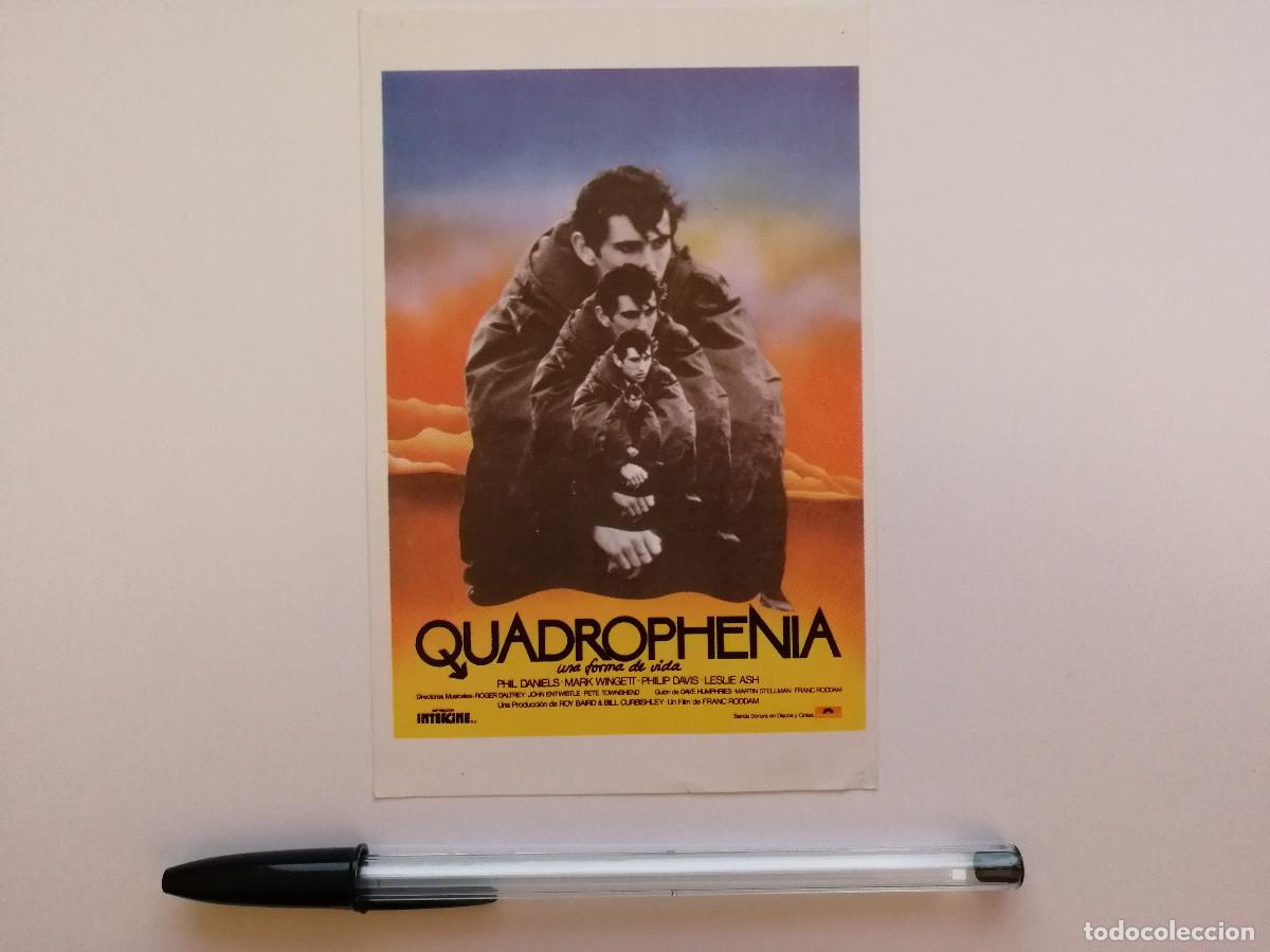 Cine: IMPRESO PAPEL -9*13- Quadrophenia - ALBUM - THE WHO - ROCK