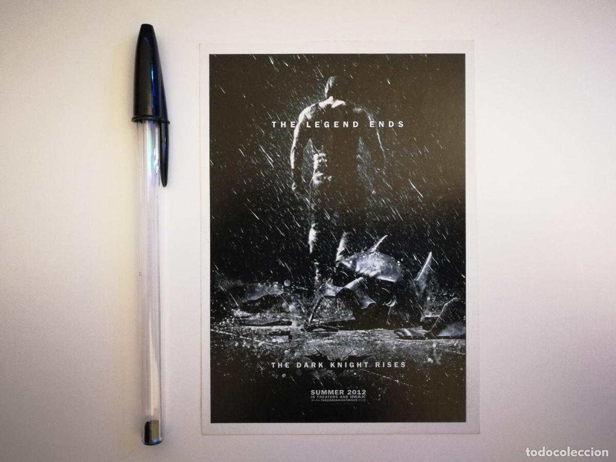 Cine: FICHA COLECCIONABLE -10*15- BATMAN CABALLERO OSCURO RENACE - Christopher Nolan