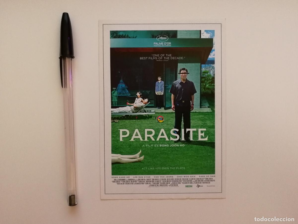 Cine: FICHA COLECCIONABLE -10*15- PARASITE - BONG JOON HO