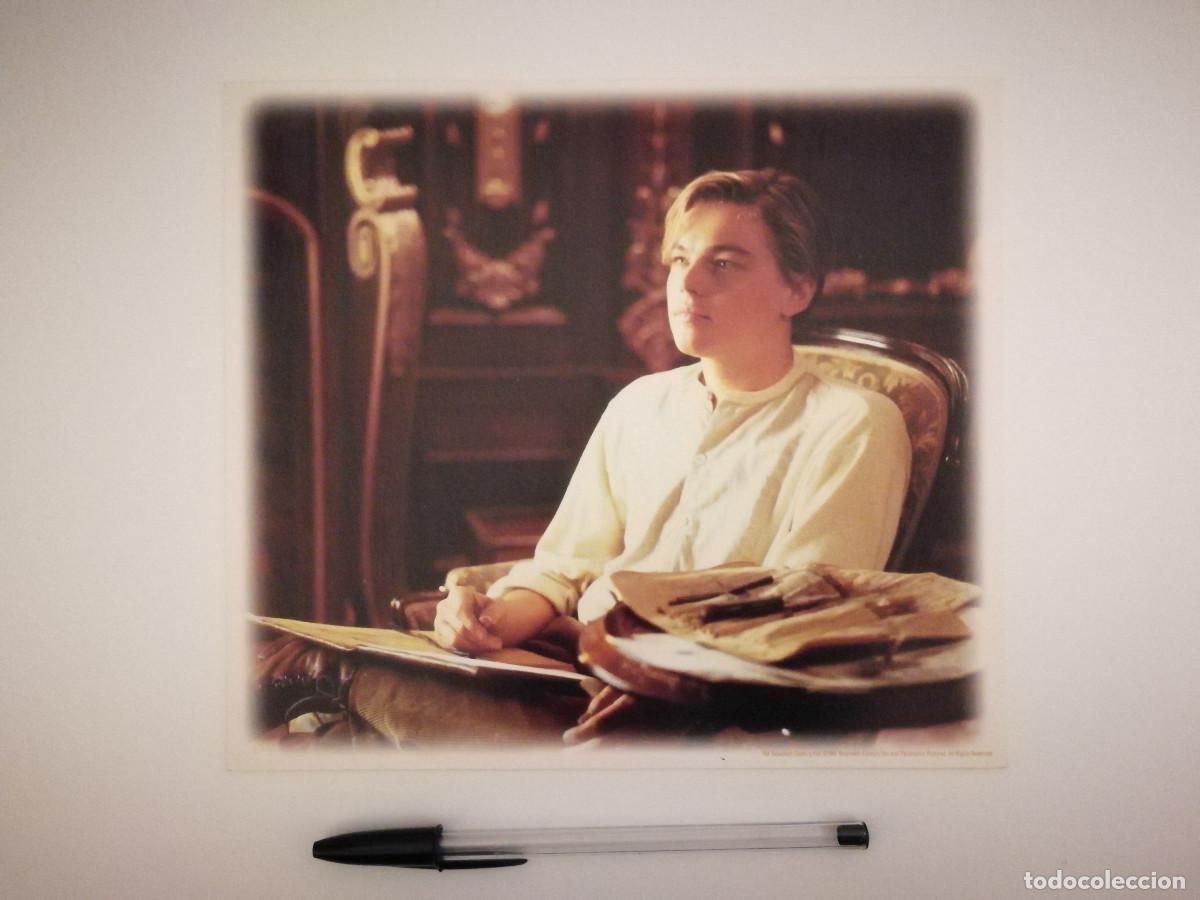 Cine: TARJETA ORIGINAL - TITANIC - LEONARDO DICAPRIO - JAMES CAMERON