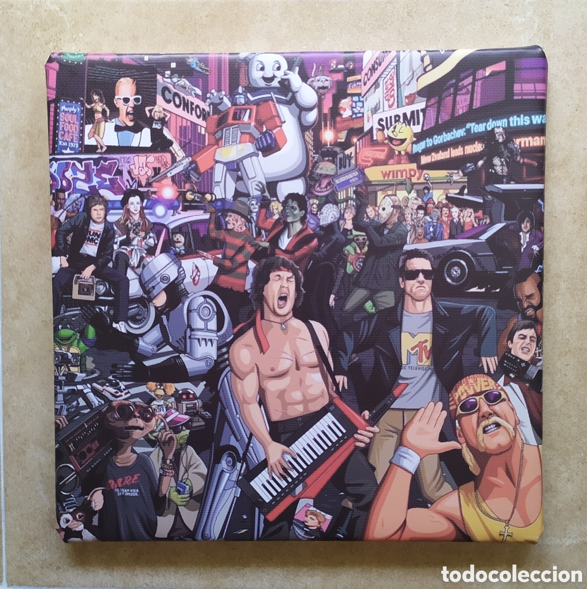 Cinema: Cuadro 80's cine y musica