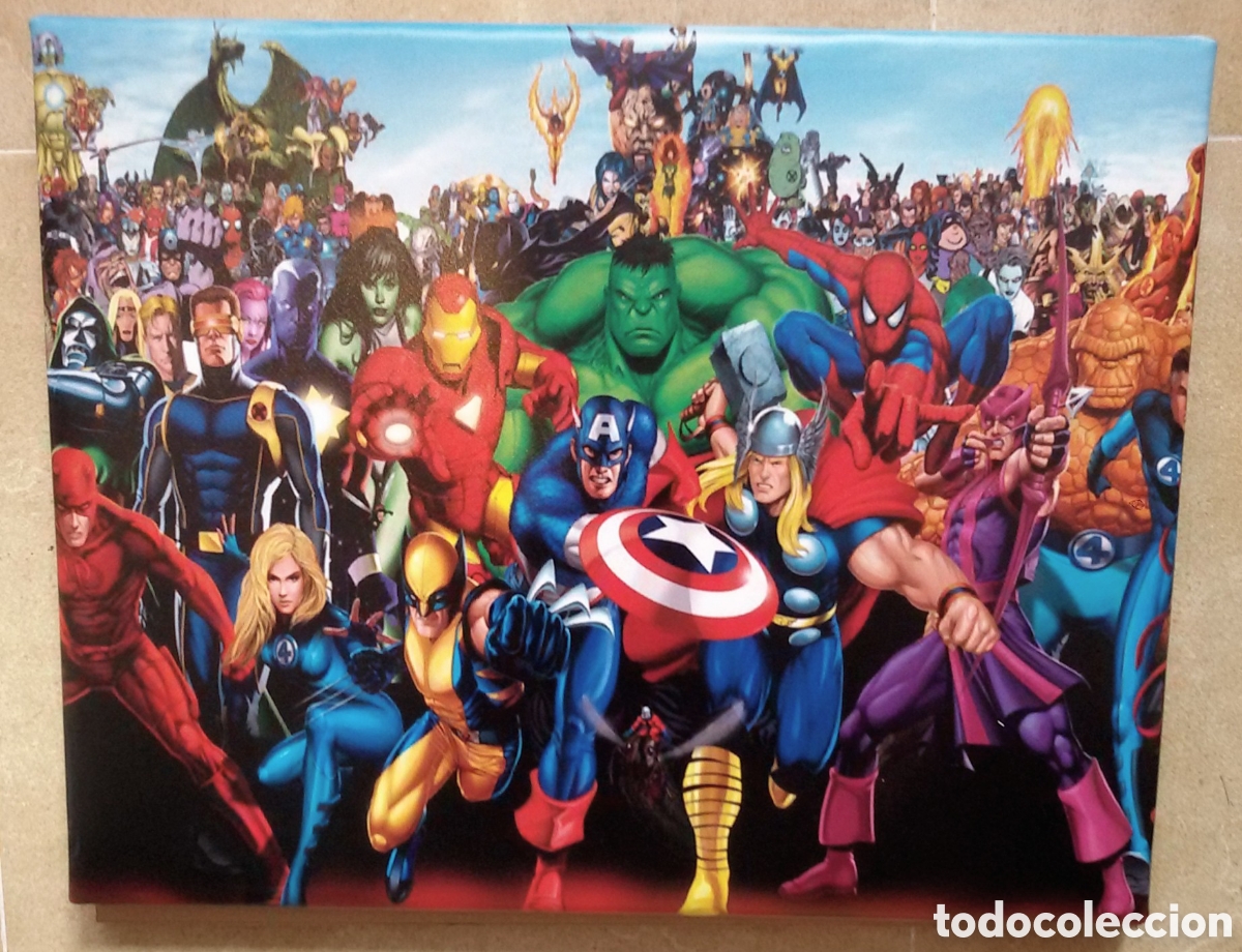 Cinema: Cuadro SUPERH&Eacute;ROES MARVEL