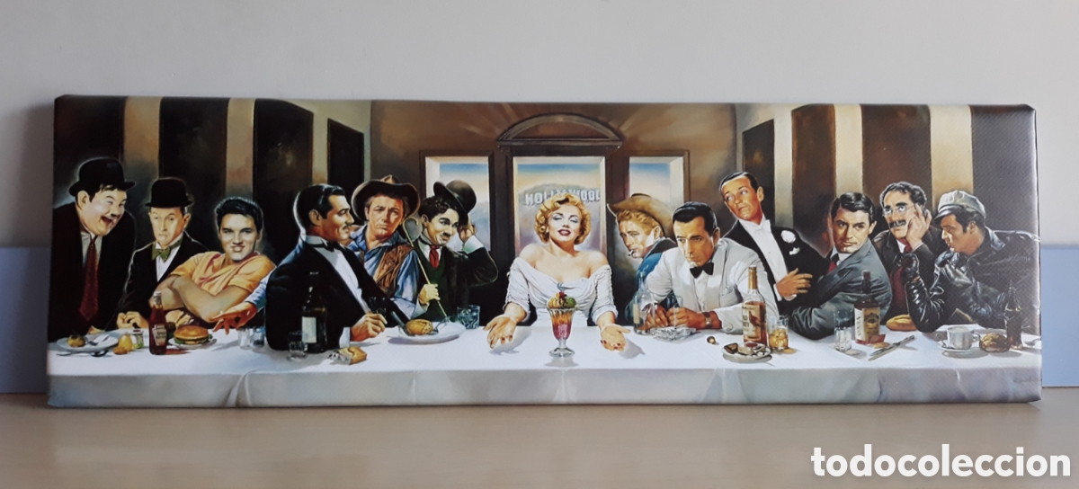 Cin&eacute;ma: Cuadro LA ULTIMA CENA EN HOLLYWOOD