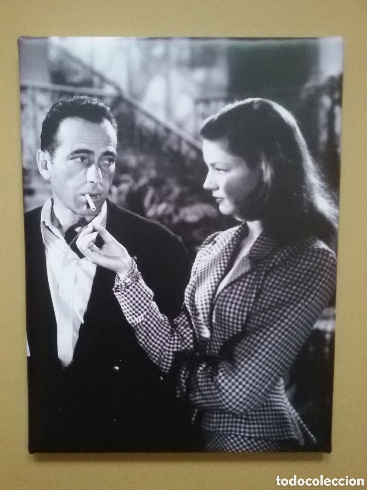 Cin&eacute;ma: Cuadro BOGART y BACALL Tener y no tener