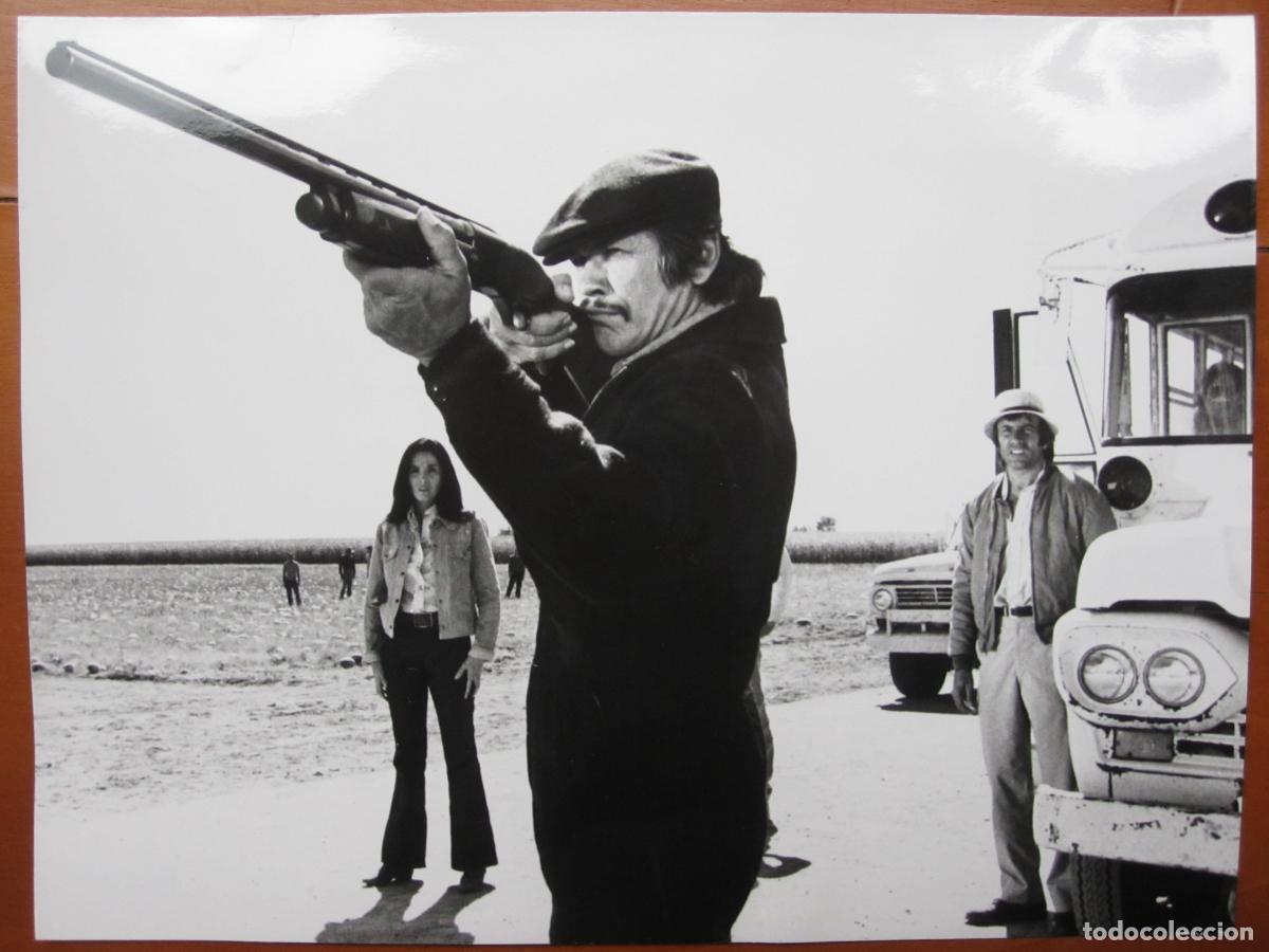 Cine: charles bronson - foto b/n original - mr. majestyk - Richard Fleischer