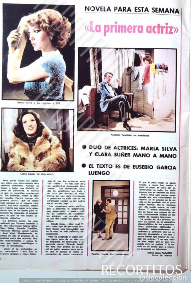 Kino: la primera actriz maria silva clara su&ntilde;er ricardo tundidor