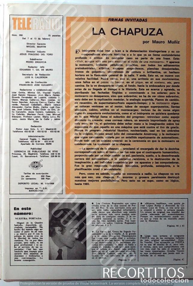 Cine: MIGUEL DE LA QUADRA SALCEDO recorte