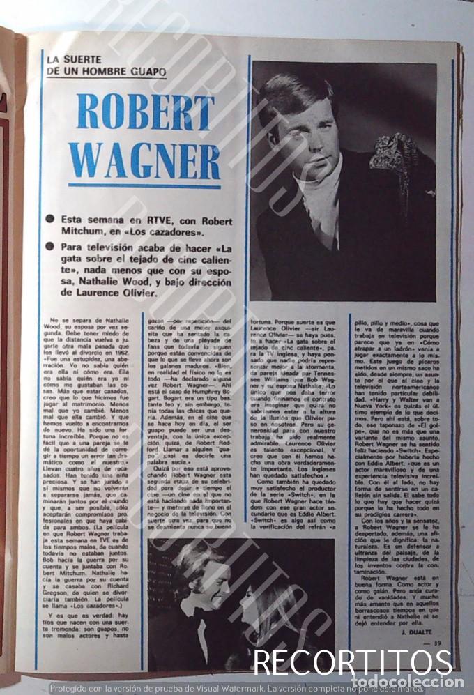 Cine: robert wagner nathalie wood