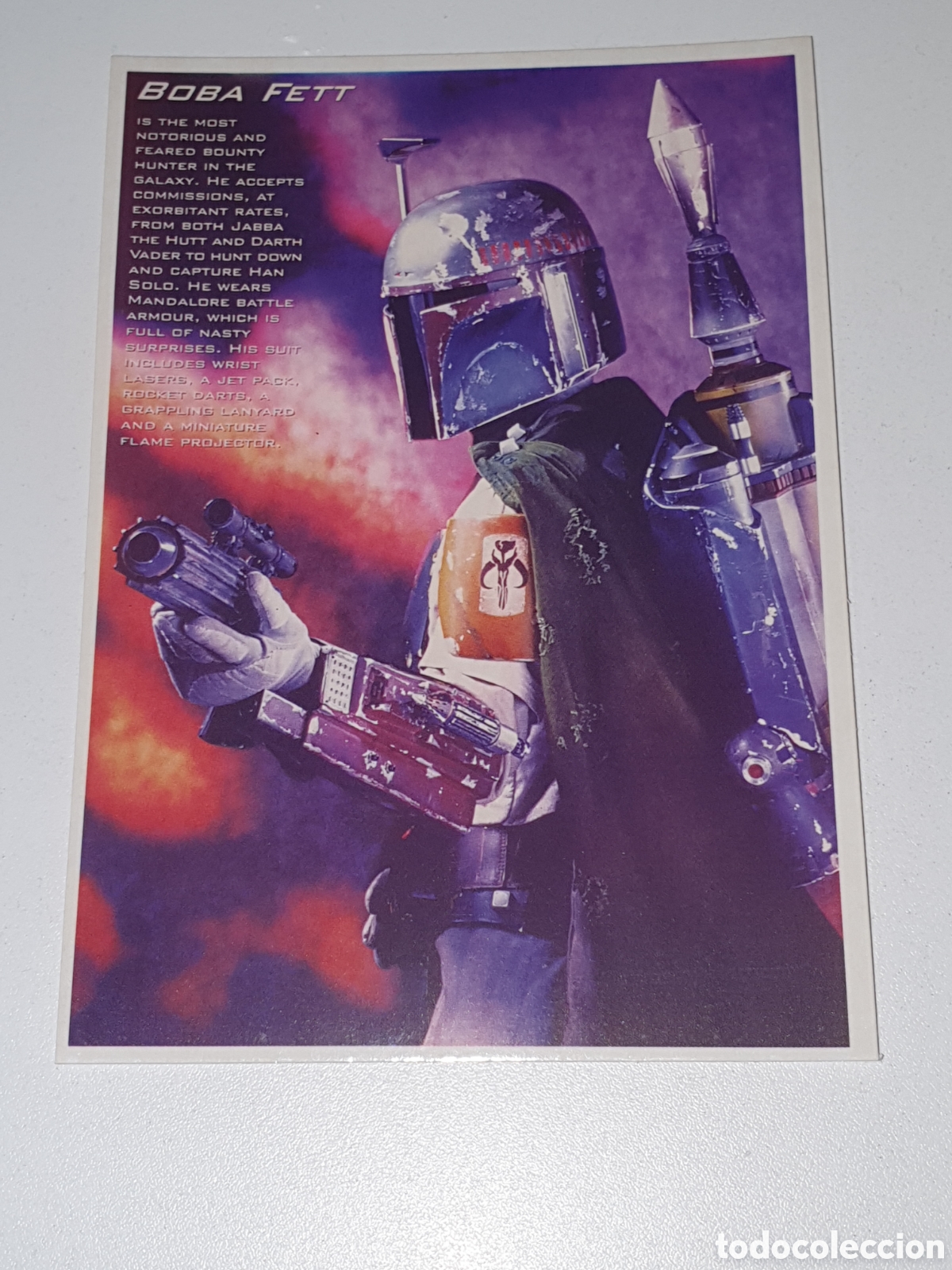 Cine: Postal - 233. Star Wars, Boba Fett - 608 - Sin Circular.