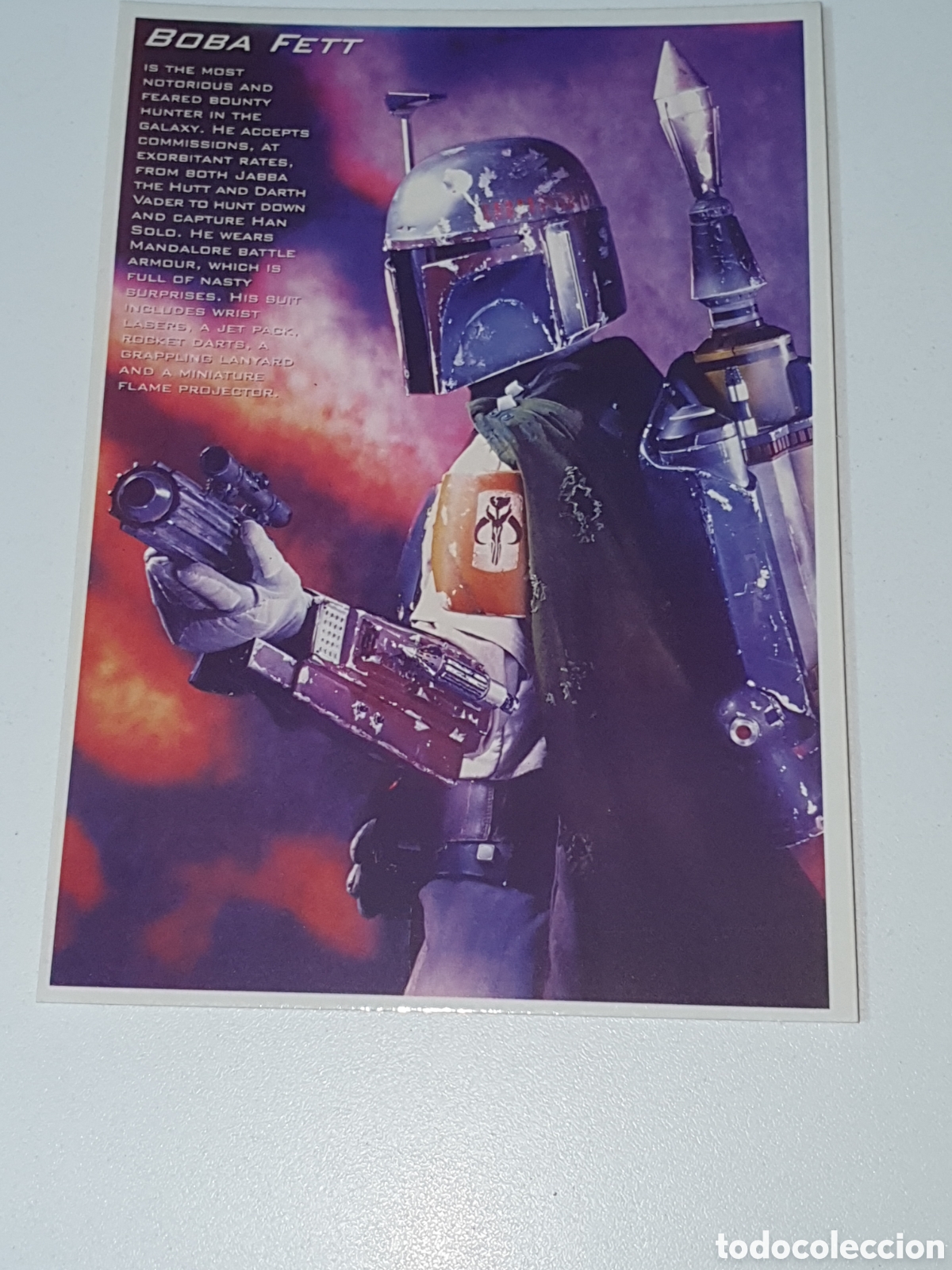 Cine: Postal - 233. Star Wars, Boba Fett - 608 - Sin Circular.