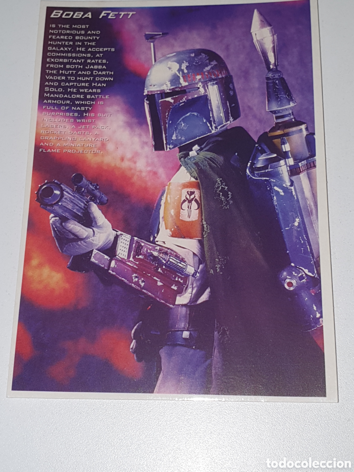 Cine: Postal - 233. Star Wars, Boba Fett - 608 - Sin Circular.