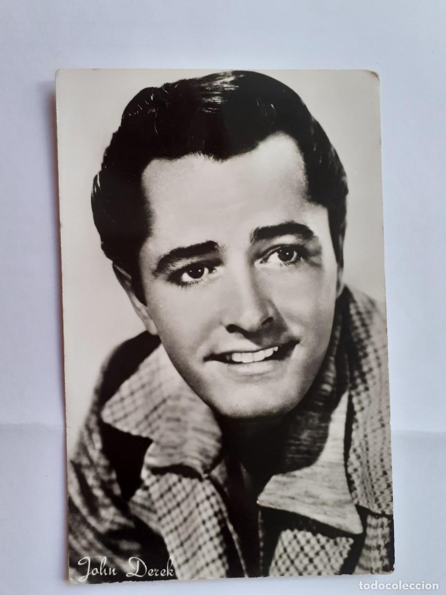 Kino: POSTAL - JOHN DEREK - ORIGINAL BLANCO Y NEGRO DE LA EPOCA 2,50 &euro;