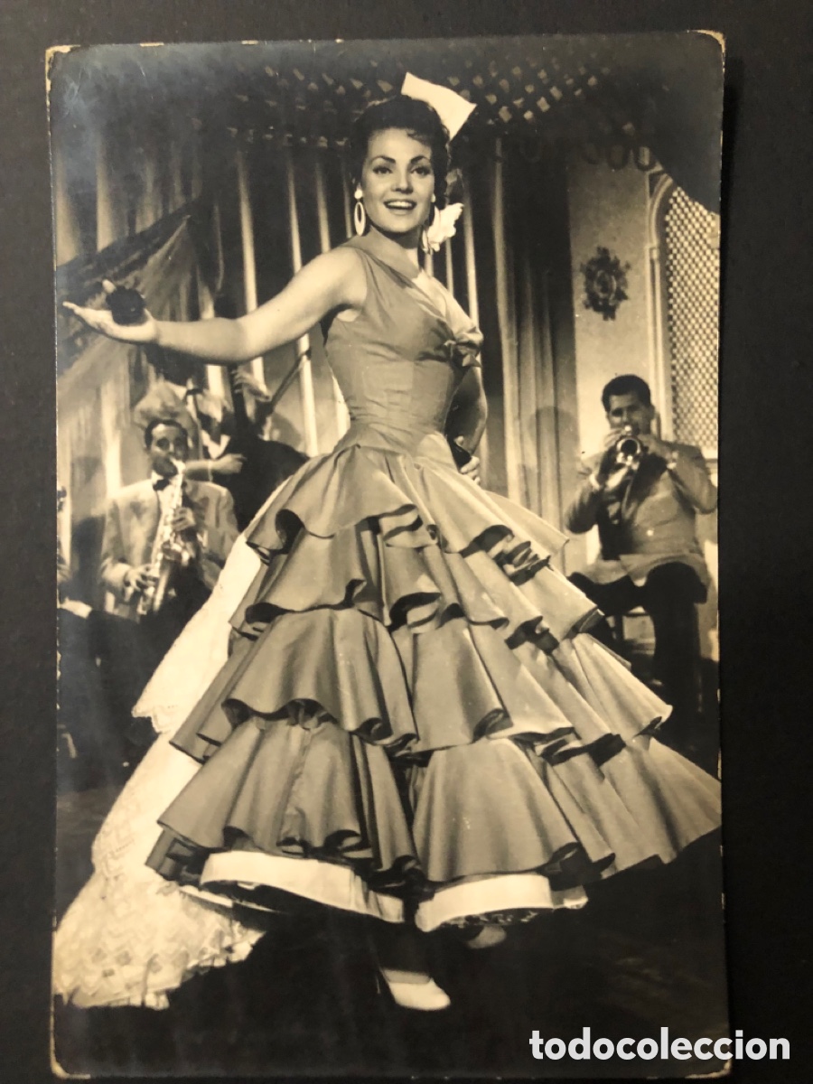 Cine: Antigua tarjeta postal de carmen sevilla B