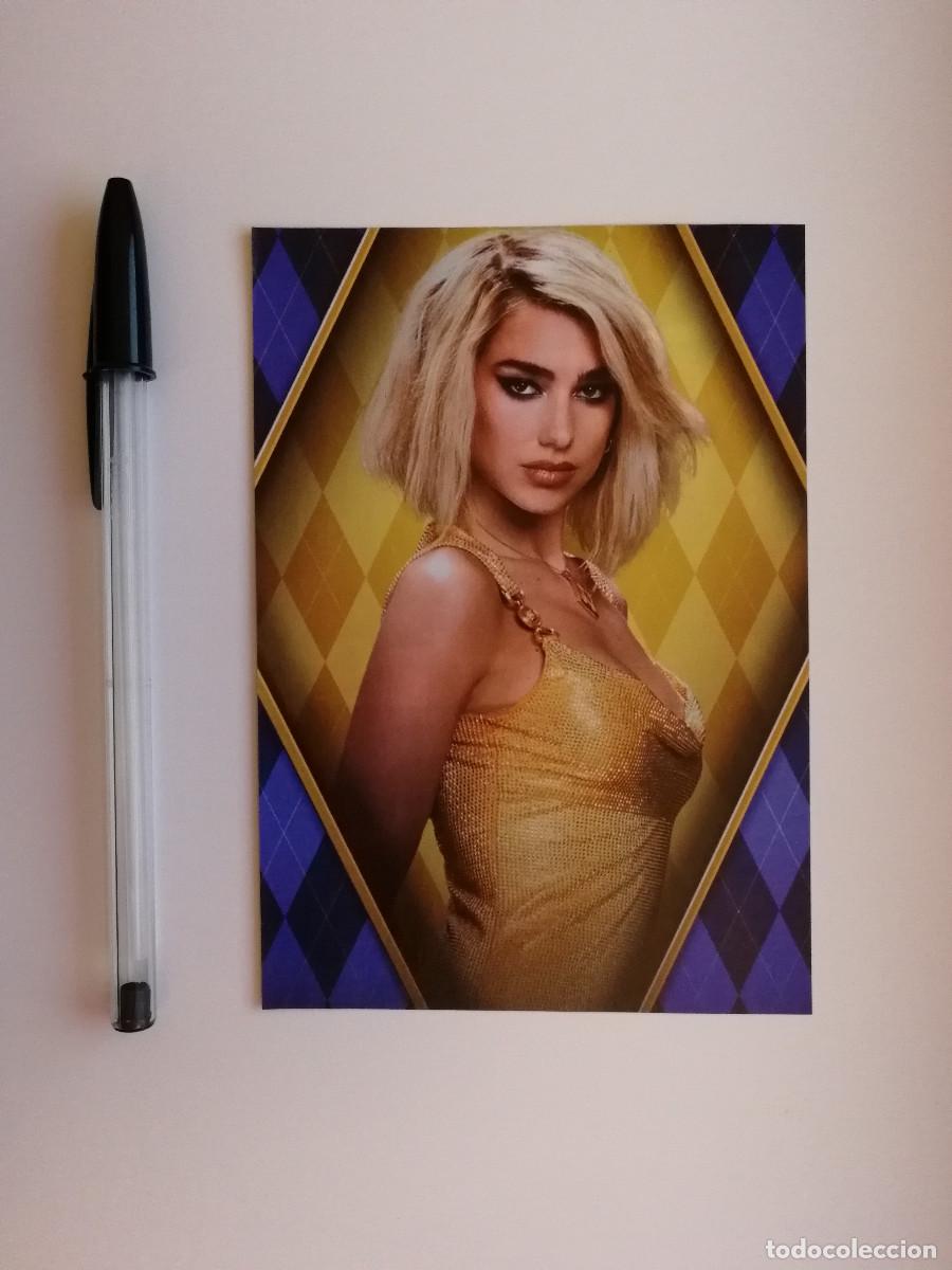 Cine: TARJETA PAPEL -10*15- DUA LIPA - COLE - Argylle