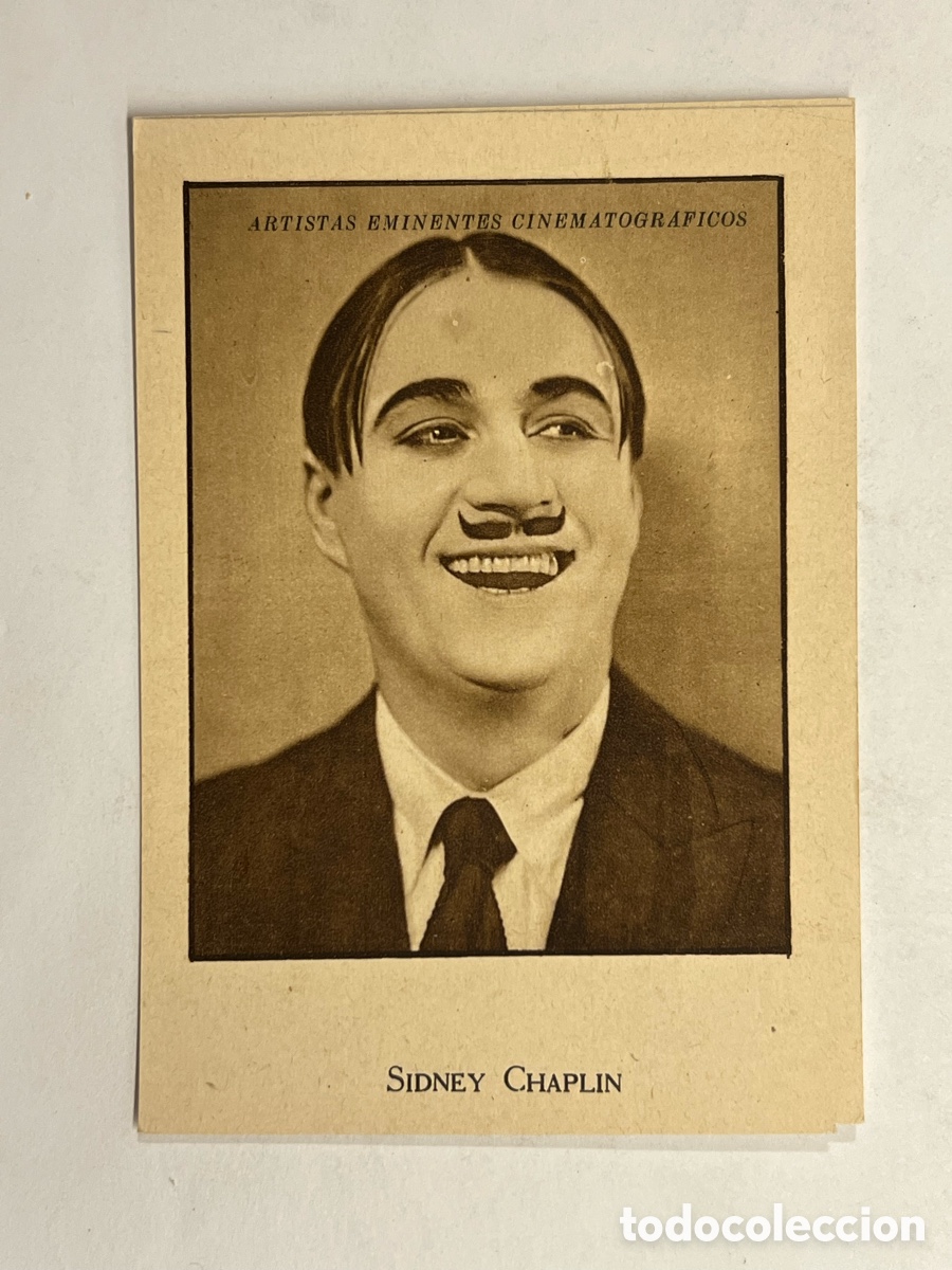 Cine: CINE. Fotocromo. SIDNEY CHAPLIN Artistas Cinematogr&aacute;ficos. Serie VII, No.8