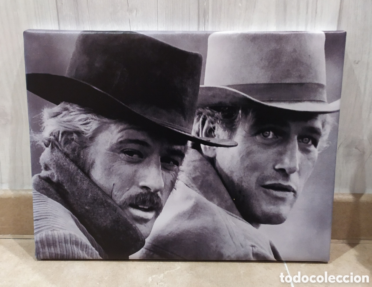 Cine: Cuadro cartel ROBERT REDFORD y PAUL NEWMAN