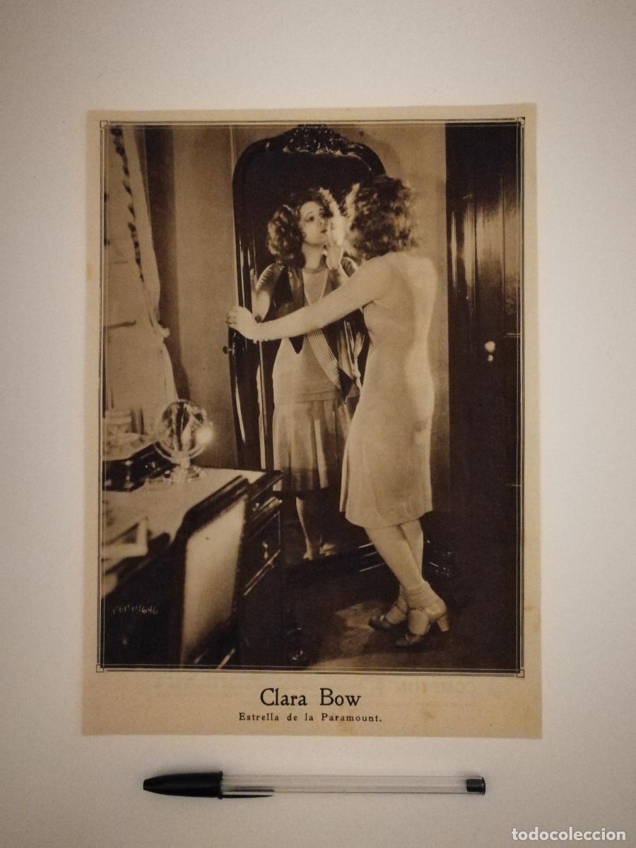 Cin&eacute;ma: ANTIGUA FICHA -A4- CLARA BOW - ARCHIVO - JOYCE COMPTON