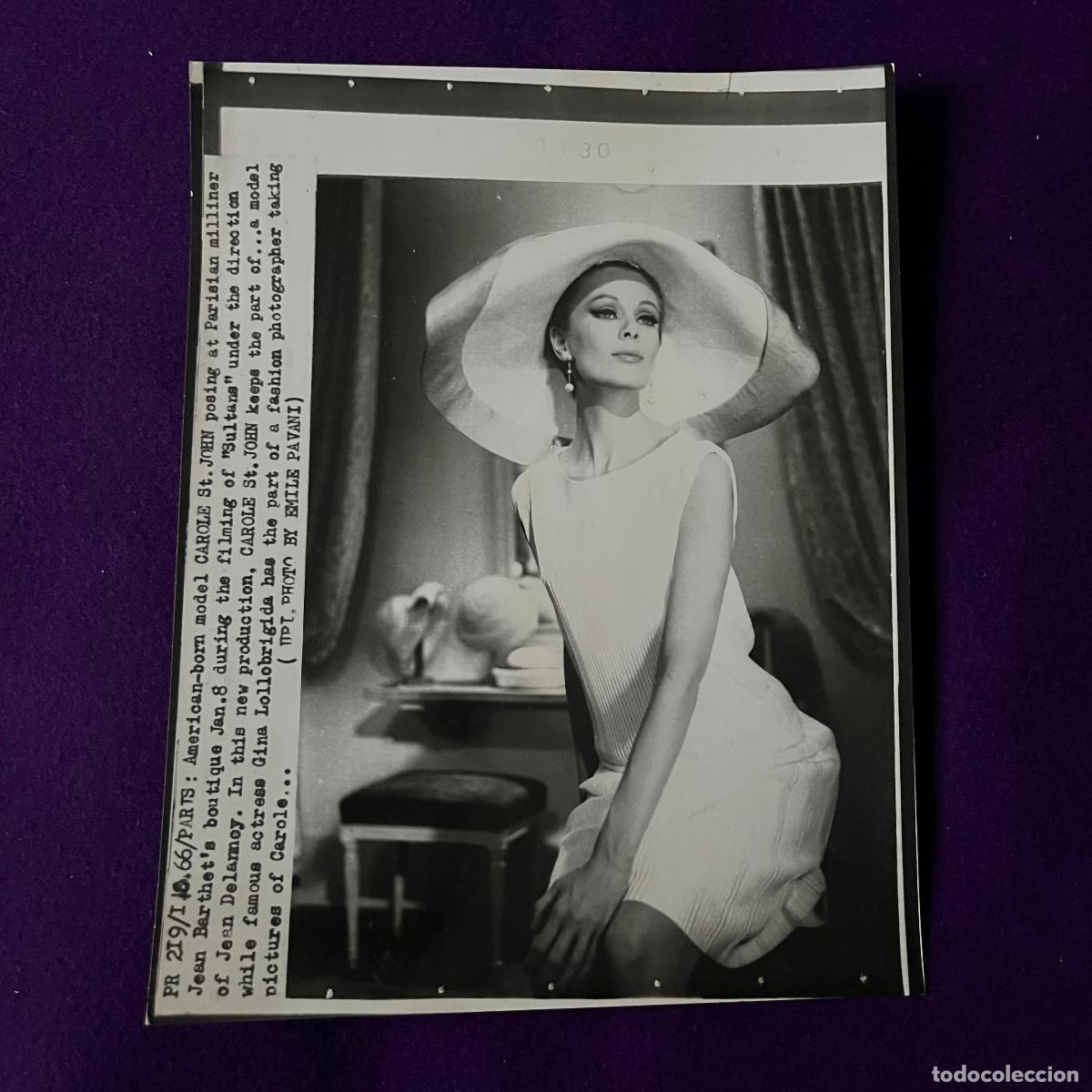 Cin&eacute;ma: FOTOGRAFIA DE ACTRIZ DE CINE. CAROLE ST.JOHN. PELICULA.