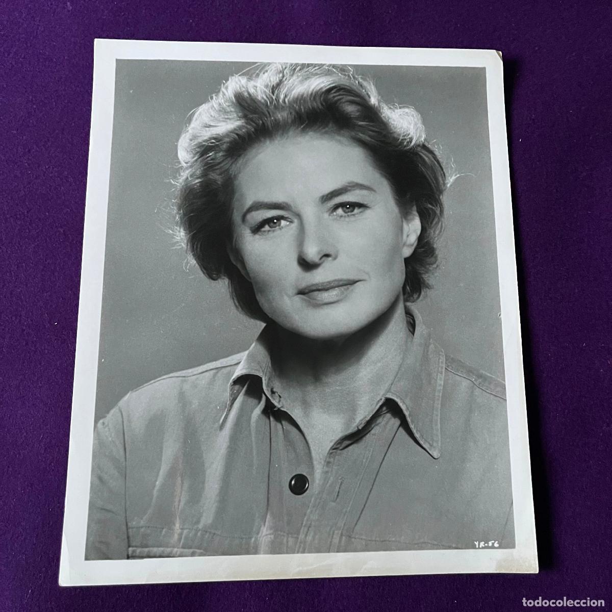 Cin&eacute;ma: FOTOGRAFIA DE ACTRIZ DE CINE. INGRID BERGMAN. PELICULA.