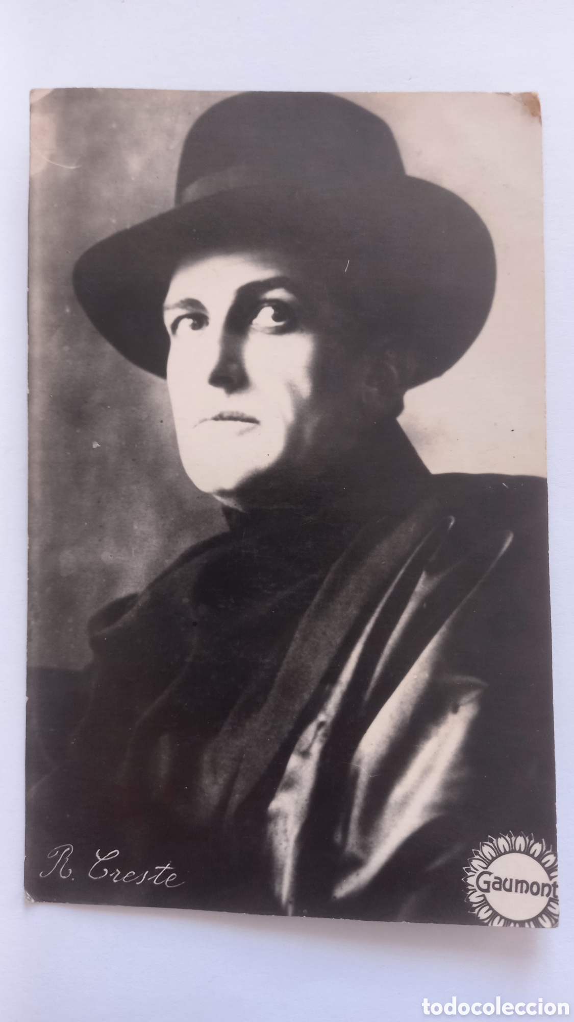 Cine: RENE CRESTE. Actor Cine Mudo. Postal Gaumont