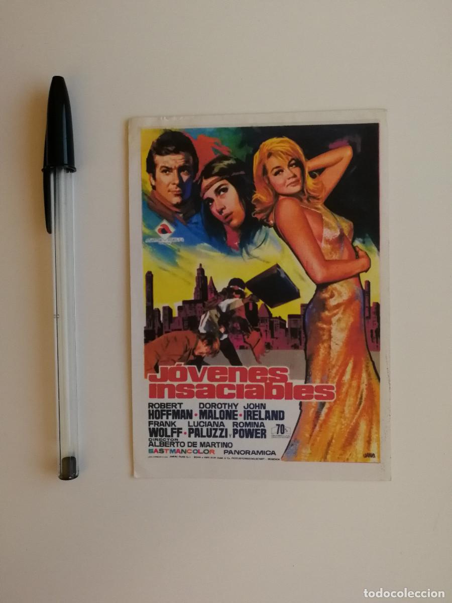 Cine: IMPRESO PAPEL -9*13- CORRUPCION INSACIABLE - ROMINA POWER - JOVENES INSACIABLES - DOROTHY MALONE