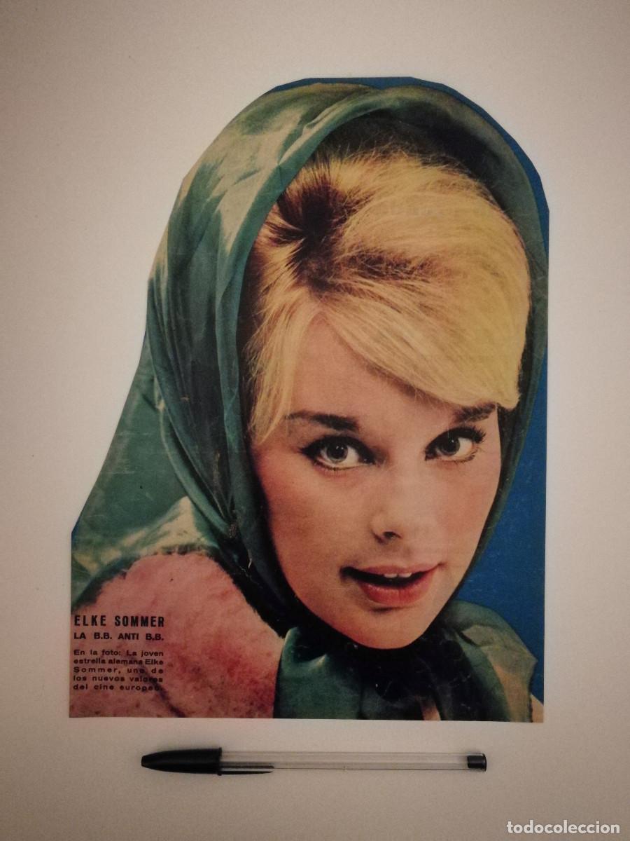 Cinema: ANTIGUO ANUNCIO ENCARTONADO - ELKE SOMMER