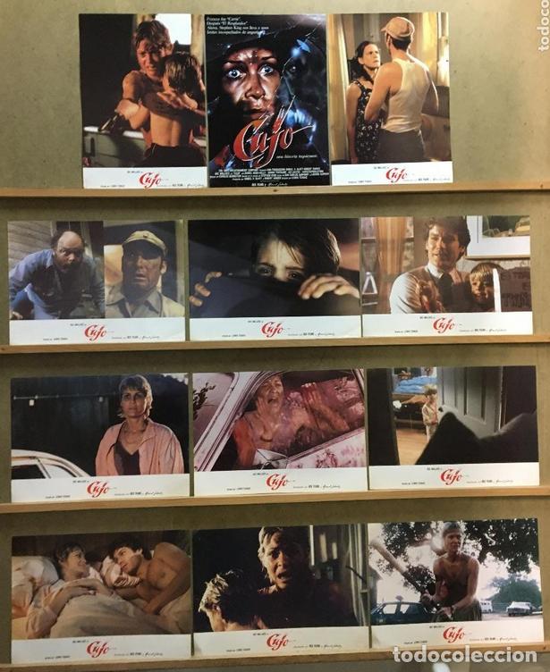 Cine: ACZ15 CUJO STEPHEN KING DEE WALLACE SET COMPLETO 12 FOTOCROMOS ORIGINAL ESTRENO