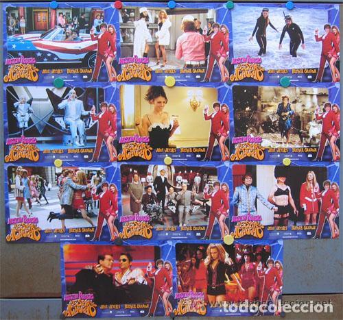 Kino: ACZ17 AUSTIN POWERS LA ESPIA QUE ME ACHUCHO MIKE MYERS SET COMPLETO 11 FOTOCROMOS ORIGINAL ESTRENO