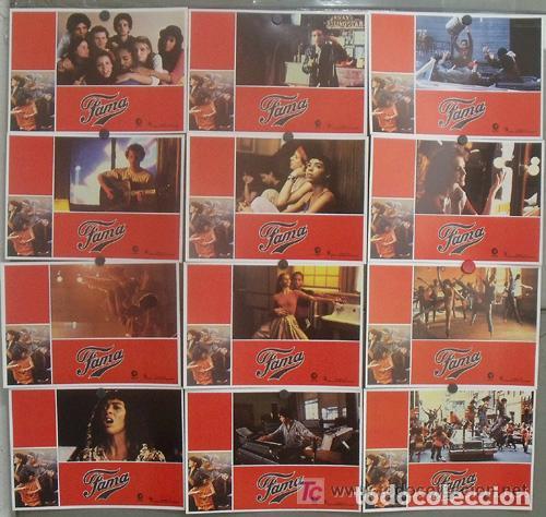 Kino: ACZ26 FAMA ALAN PARKER IRENE CARA SET COMPLETO 12 FOTOCROMOS ORIGINAL ESTRENO