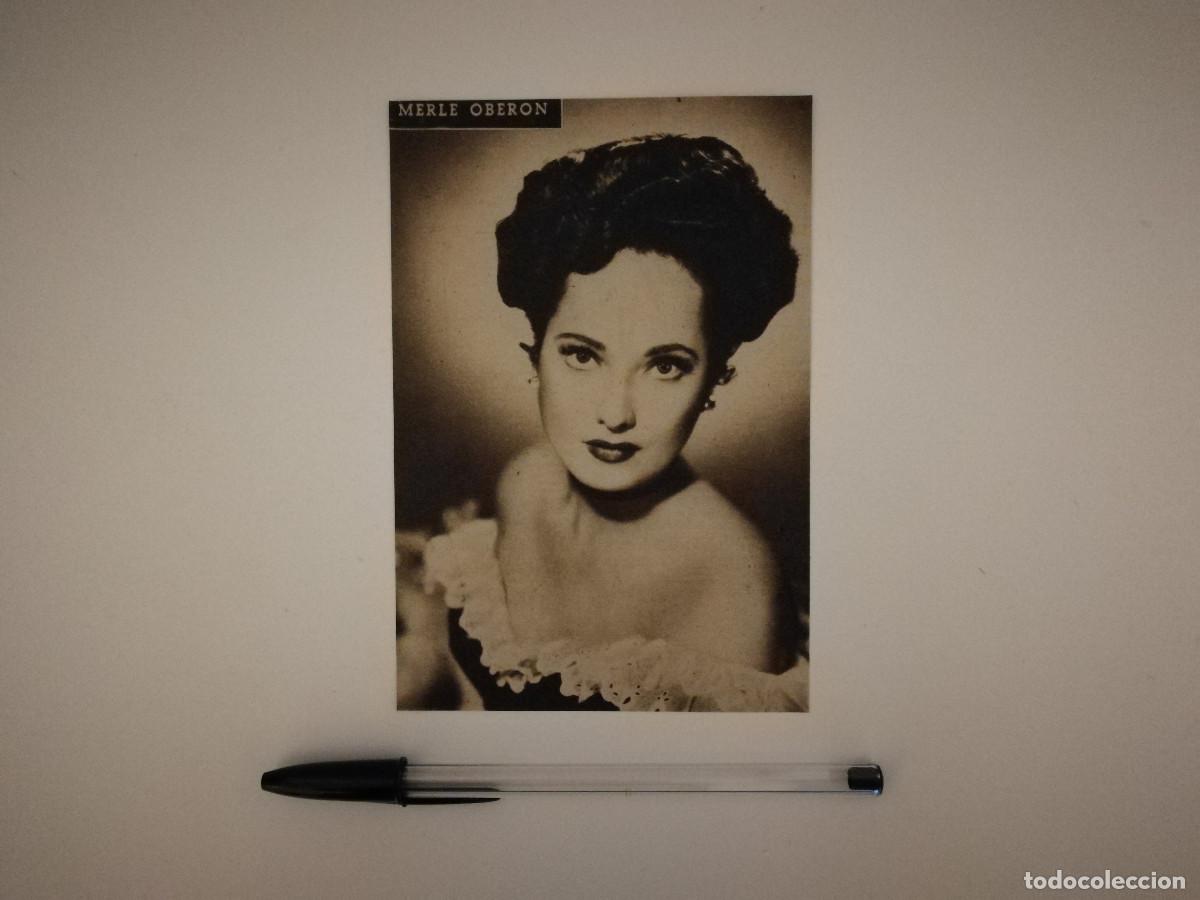 Cin&eacute;ma: TARJETA ACARTONADA -9*13- MERLE OBERON