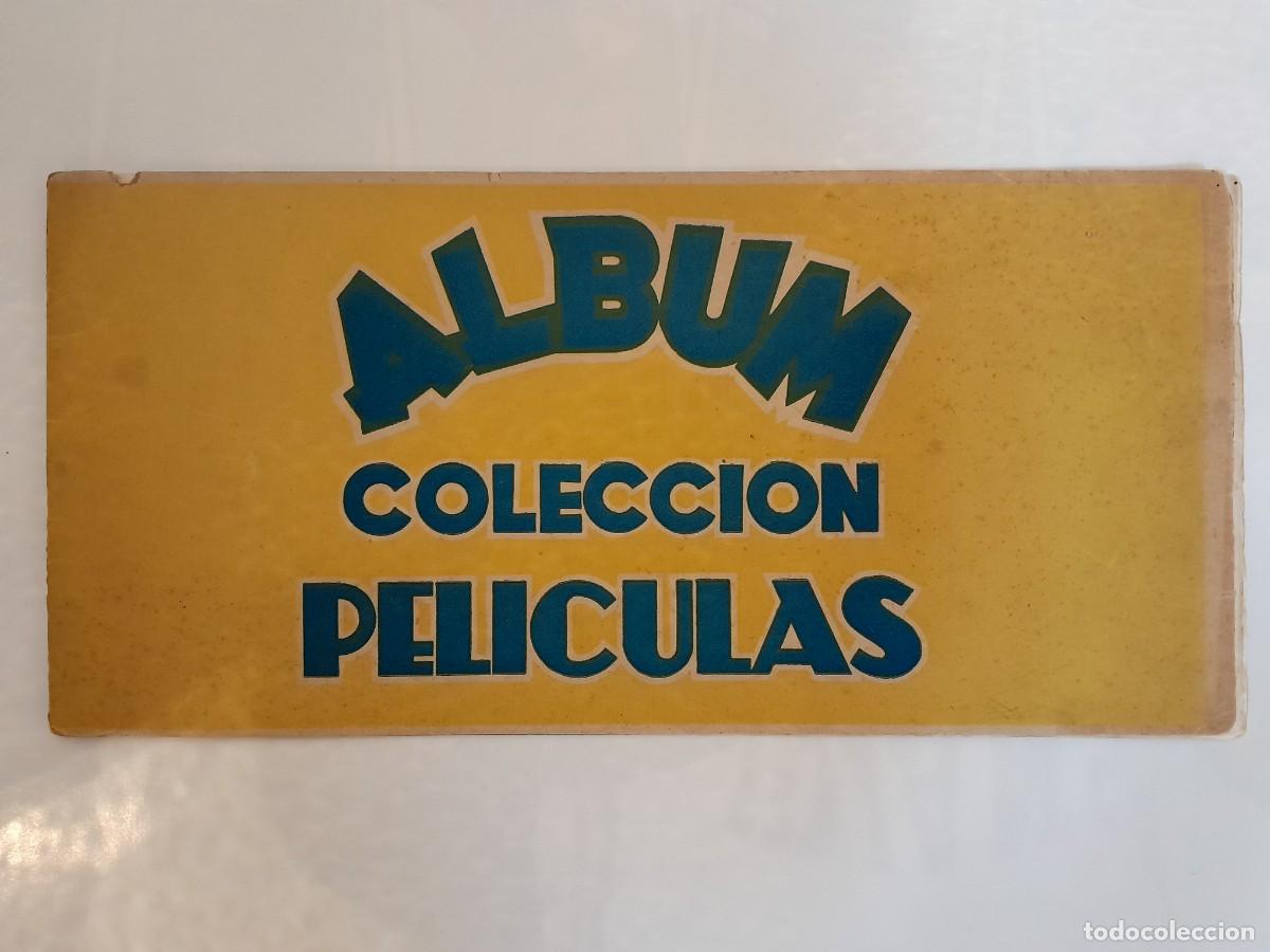 Cine: ALBUM COLECCION CROMOS PELICULAS LA FLOTA SILENCIOSA JOHN WAYNE Y BUITRES EN LA SELVA 1951 RV