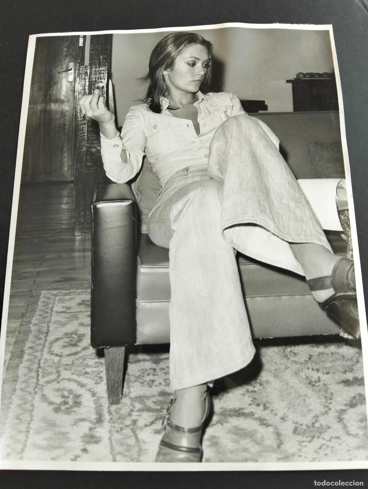 Cin&eacute;ma: ALEXANDRA BASTEDO ACTRIZ ANTIGUA FOTOGRAFIA ORIGINAL 18 X 24 CM