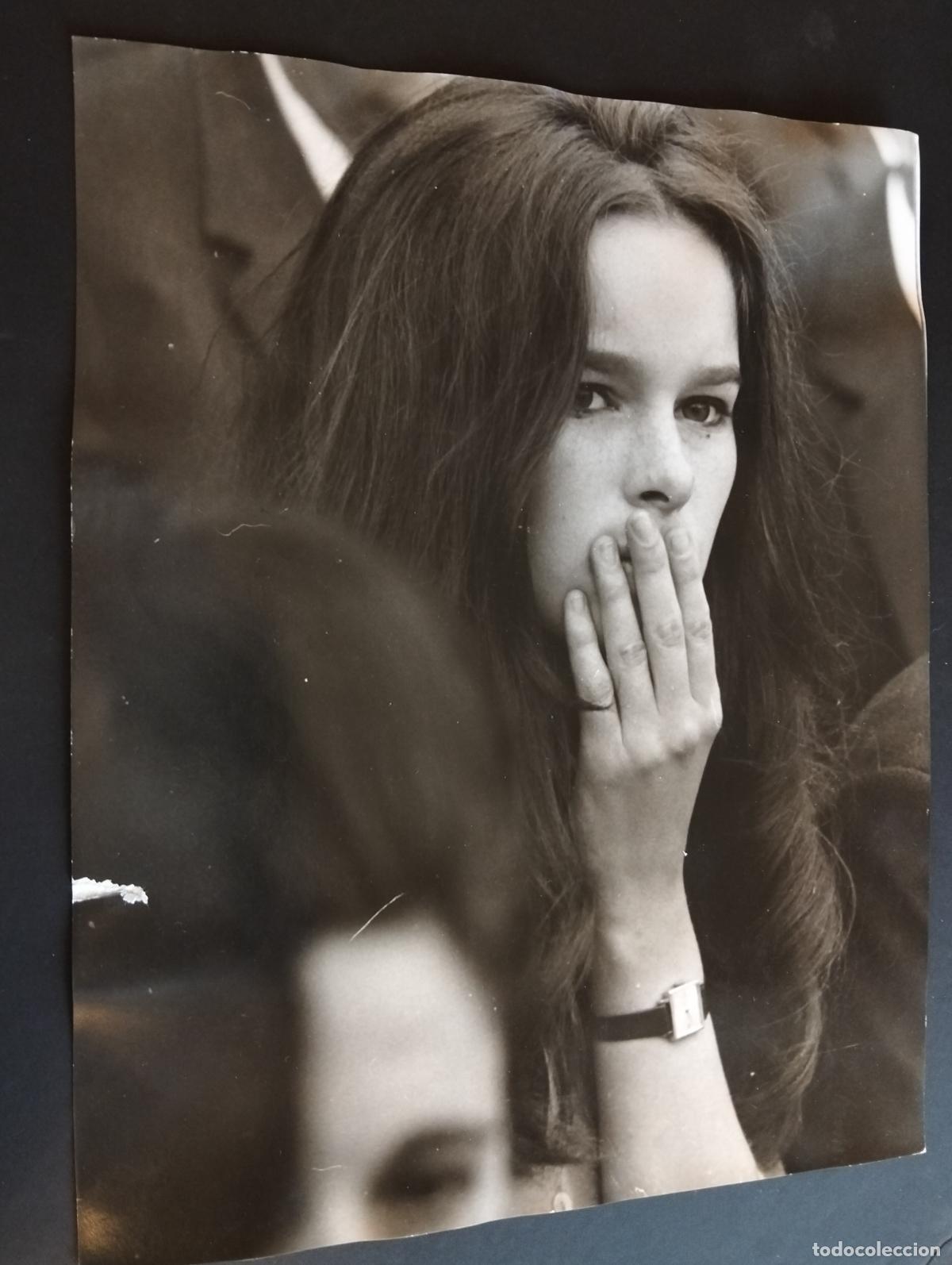 Cin&eacute;ma: GERALDINE CHAPLIN ACTRIZ ANTIGUA FOTOGRAFIA ORIGINAL 23 X 30 CM
