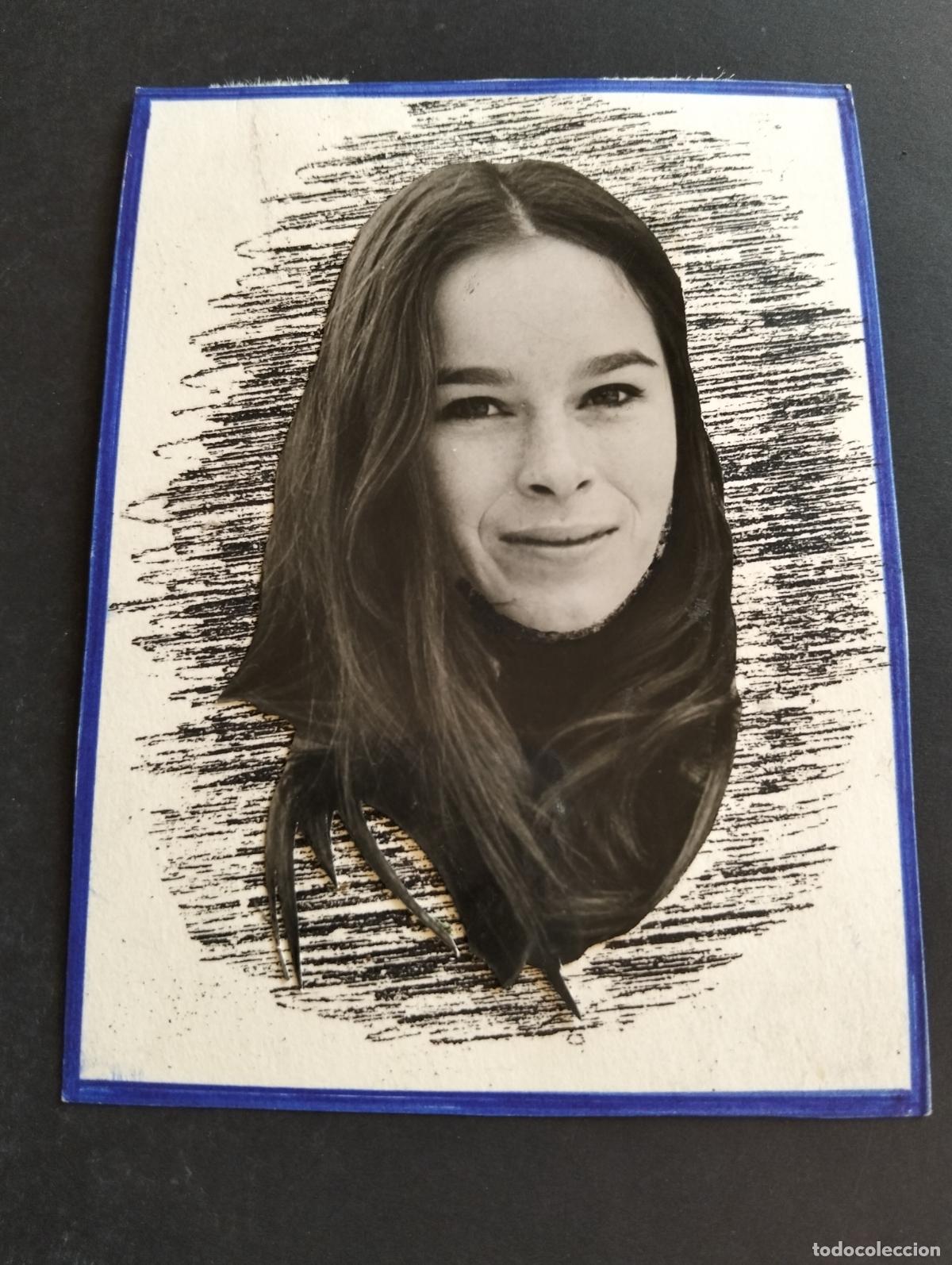 Cin&eacute;ma: GERALDINE CHAPLIN ACTRIZ ANTIGUA FOTOGRAFIA ORIGINAL 12 X 9 CM