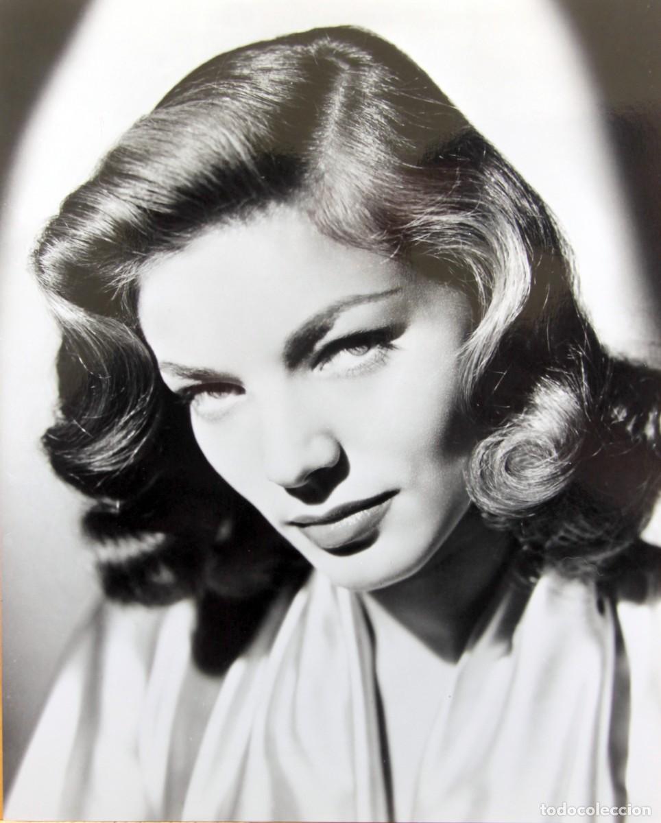 Cinema: LAUREN BACALL - FOTO ORIGINAL B/N - 20 x 25 cm