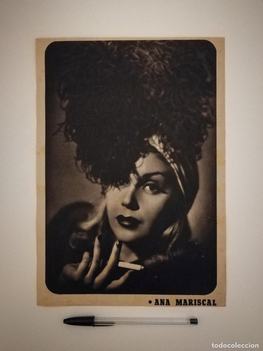 Cine: ANTIGUO ANUNCIO ENCARTONADO -A4- ANA MARISCAL - CINE ESPA&Ntilde;OL